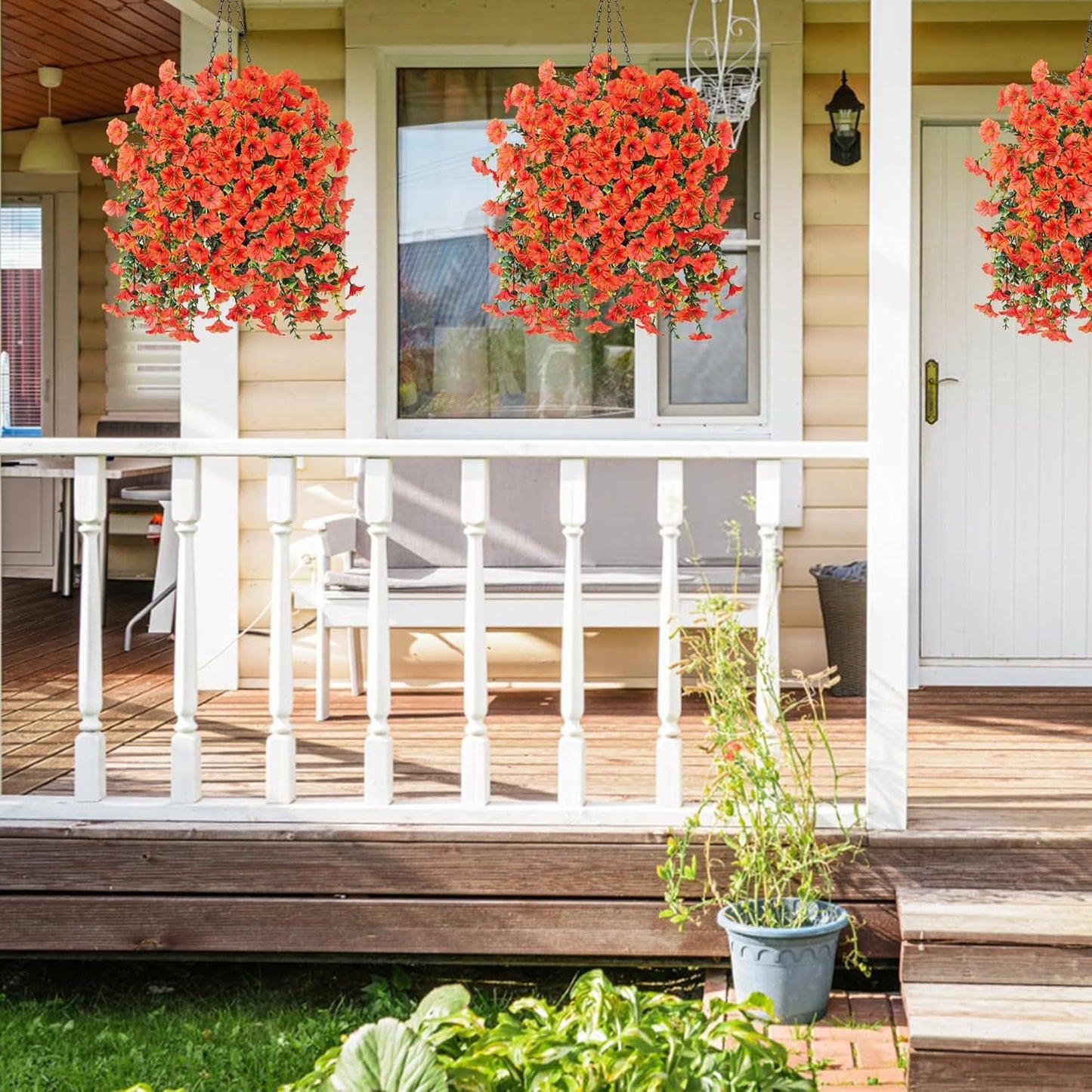 ๐$9.99 Today Only-UV Resistant Hanging Morning Glory for Fall Decor
