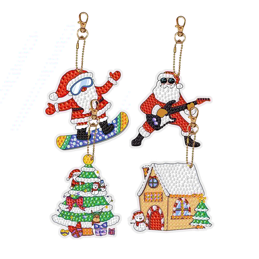 🎁Christmas DIY Diamond Painting Pendant