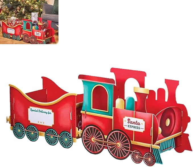 🎁 All Aboard Santa's Gift Train! 🚂🎄 Turn Christmas Morning into a Magical Journey