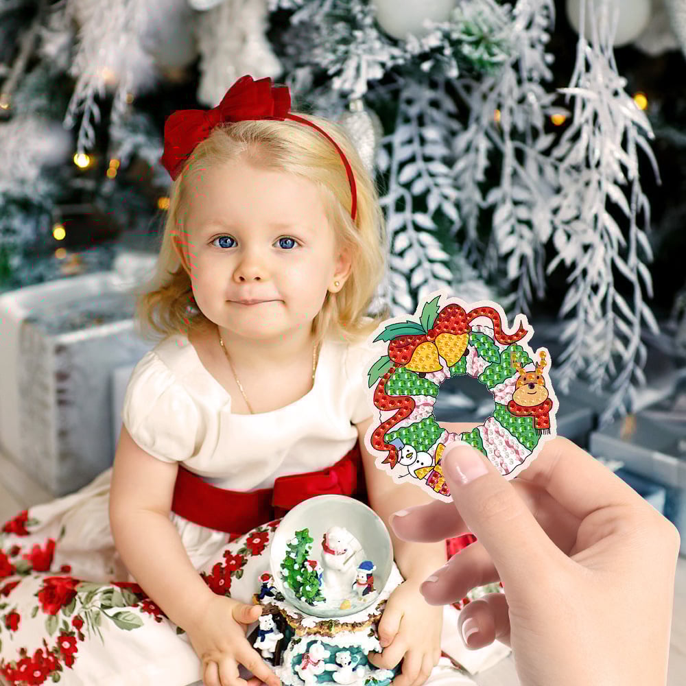 🎁Christmas DIY Diamond Painting Pendant