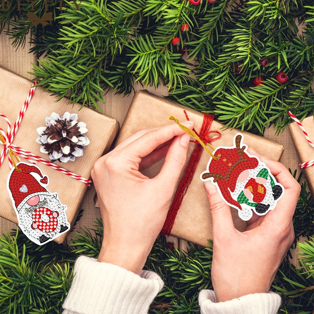 🎁Christmas DIY Diamond Painting Pendant