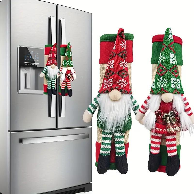 🎅Early Christmas 49%OFF🎅Christmas Gnome Design Fridge Door Handle Cover