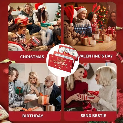🎅💸Christmas Cash Gift Envelope– A creative way to give cash this Christmas!