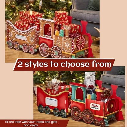 🎁 All Aboard Santa's Gift Train! 🚂🎄 Turn Christmas Morning into a Magical Journey