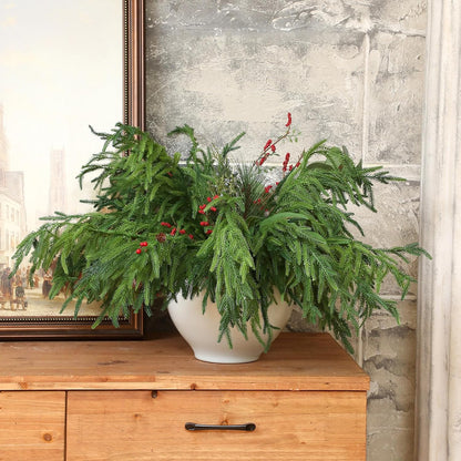 🔥Only $9.99🔥The Best Holiday Greenery - Realistic Norfolk Pine Stems