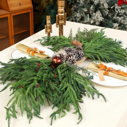 🔥Only $9.99🔥The Best Holiday Greenery - Realistic Norfolk Pine Stems