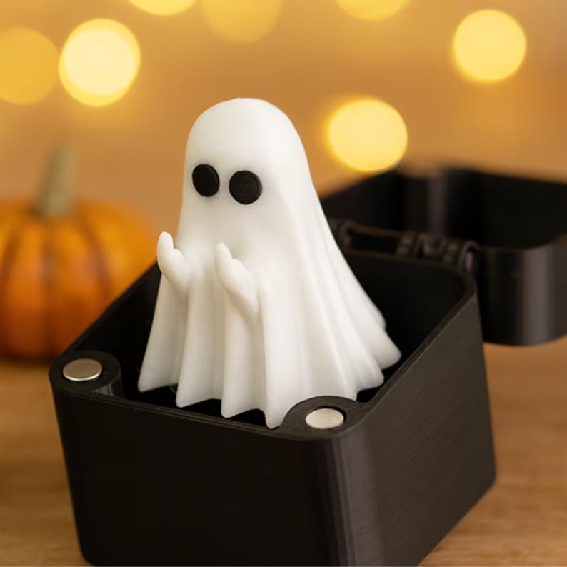 🔥🎃👻 Halloween Ghost Surprise Gift Box – A scary, mysterious, and fun gift for Halloween lovers