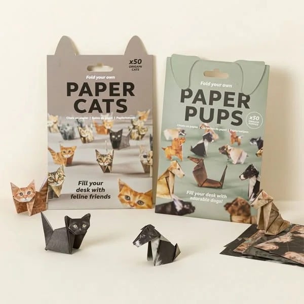 🐱LAST DAY 49% OFF🐶DIY Paper Cats/Dogs/Dinosaur 🦖